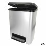 Cubo de basura Curver Gris Plástico 25 L (5 Unidades)