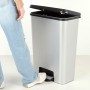 Poubelle Curver Gris Plastique 50 L (5 Unités)