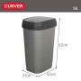 Cubo de basura Curver Gris oscuro Plástico 50 L (6 Unidades)