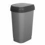 Cubo de basura Curver Gris oscuro Plástico 50 L (6 Unidades)