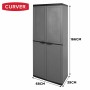Armoire Curver Gris foncé Plastique 68 x 166 x 39 cm