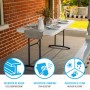 Table Piable Lifetime Blanc 12,2 x 7,4 x 7,6 cm