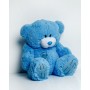 Ours en peluche GO GIFT TEDDY 60 BL Bleu Tissu Peluche 60 cm