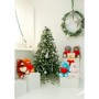Ours en peluche GO GIFT FRANK 50 WH Blanc Tissu Peluche Coeur 50 cm