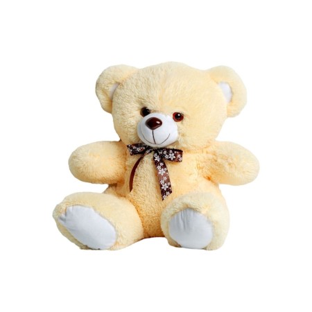 Ours en peluche GO GIFT TOMMY 65 CR Crème Tissu Peluche 65 cm