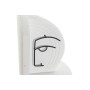 porte-livre DKD Home Decor Visage 2 Pièces Bois MDF (11 x 10 x 15 cm)
