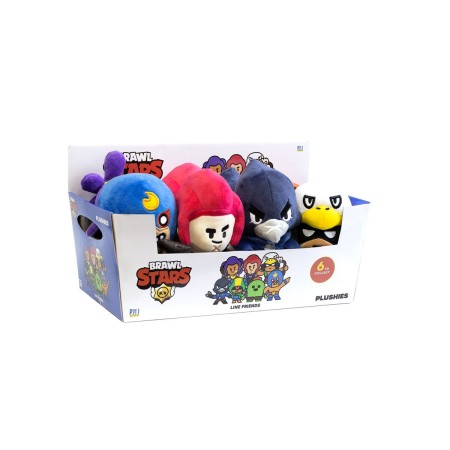Set de peluches Brawl Stars S1 PLUSHIES 16,5 cm 8 Pièces