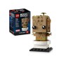 Set de construction Lego BRICKHEADZ 40671 Potted Groot 113 Pièces