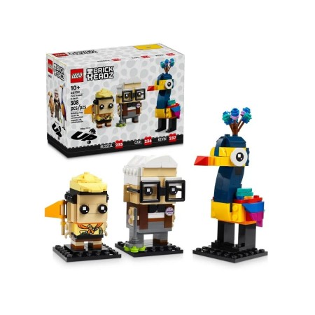 Set de construction Lego BRICKHEADZ 40752 UP!: Carl, Russell & Kevin 308 Pièces
