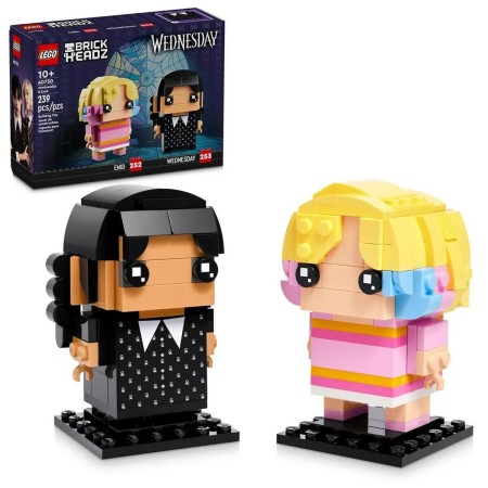 Juego de Construcción Lego BRICKHEADZ 40750 Wednesday & Enid 239 Piezas