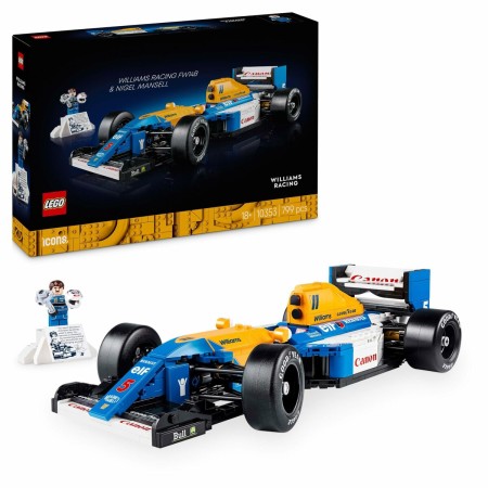 Set de construction Lego ICONS 10353 Williams Racing FW14B i Nigel Mansell 799 Pièces