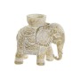 Bougeoir DKD Home Decor Eléphant Naturel Résine (14 x 8 x 14 cm)