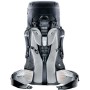 Mochila de Senderismo Deuter Aircontact Lite 45+10 SL Negro Poliéster 55 L
