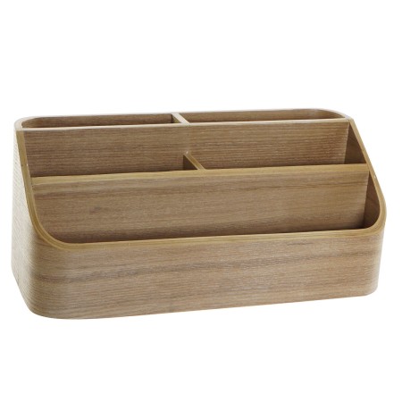 Organisateurs DKD Home Decor Bambou (26 x 13 x 11 cm)