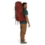 Sac à dos de randonnée Osprey Aether 65 Rouge 65 L