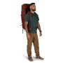 Sac à dos de randonnée Osprey Aether 65 Rouge 65 L