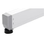 Ventilateur sur Pied Activejet WSR-40B Blanc Gris Argenté 50 W
