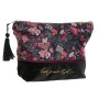 Trousse de toilette DKD Home Decor Noir Rose (20 x 5 x 15,5 cm)