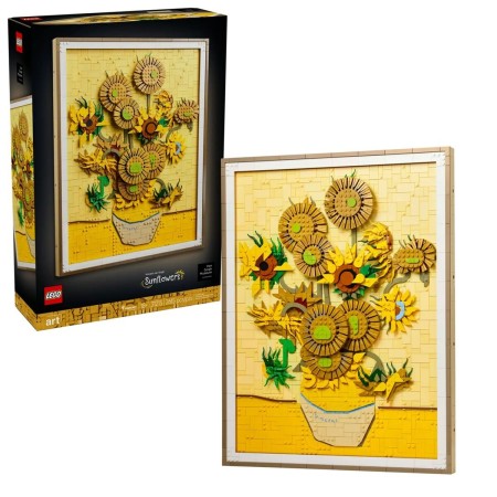 Juego de Construcción Lego ART 31215 Vincent van Gogh – Sunflowers 2615 Piezas