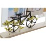 Cadre photo DKD Home Decor Bicyclette Bois Blanc Naturel Aluminium Bois MDF (44 x 5 x 29 cm)