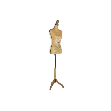 Mannequin DKD Home Decor Moutarde Mousse Polyester Bois MDF (37 x 36 x 160 cm)