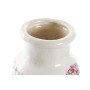 Vase DKD Home Decor Blanc Vert Bordeaux Grès (15 x 15 x 31,5 cm)