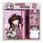 Ensemble de Papeterie Safta Gris Rose
