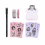 Set de Papelería Safta Gris Rosa