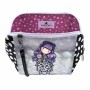 Sac à Bandoulière Gorjuss Smitten Kitten Blanc Noir 26 x 15,5 x 9,5 cm