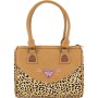Sac à main Gorjuss Purrrrrfect Love Léopard 28 x 22 x 13 cm