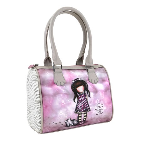 Sac à main Gorjuss Ruby Wild Gris 28 x 22 x 13 cm