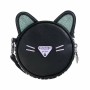 Bolso Bandolera Gorjuss Smitten Kitten Blanco Negro 13,5 x 5,5 x 13,5 cm