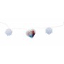 Guirnalda de Luces LED Frozen Azul Blanco 165 cm Navidad