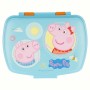 Boîte à Sandwich Peppa Pig Having Fun Rose clair 17 x 5,6 x 13,3 cm