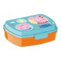 Fiambrera para Sandwich Peppa Pig Having Fun Rosa claro 17 x 5,6 x 13,3 cm