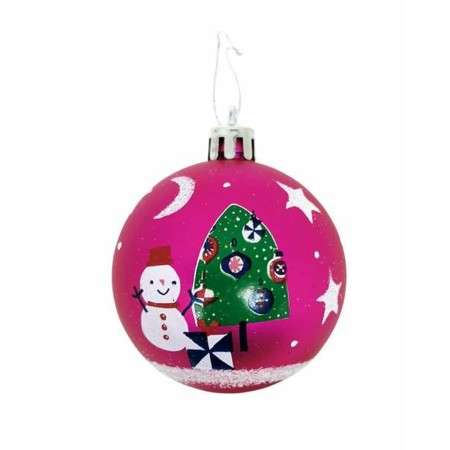 Bola de Navidad Peppa Pig Fucsia Azul claro