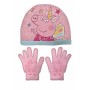 Gorro y Guantes Peppa Pig Cosy Corner Rosa Azul claro 48-51 cm