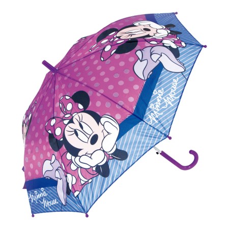 Paraguas automático Minnie Mouse Lucky Rosa 48 cm