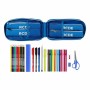 Plumier sac à dos RCD Espanyol Bleu Blanc 12 x 23 x 5 cm 33 Pièces