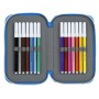 Plumier Doble RCD Espanyol Azul Blanco 12,5 x 19,5 x 4 cm