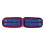Plumier sac à dos F.C. Barcelona Bleu Bordeaux 12 x 23 x 5 cm