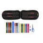 Plumier Mochila F.C. Barcelona Negro 12 x 23 x 5 cm 33 Piezas