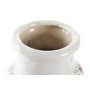 Vase DKD Home Decor Blanc Vert Bordeaux Grès (15 x 15 x 31,5 cm)