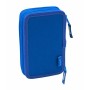 Plumier double R. C. Deportivo de La Coruña Bleu Blanc 12,5 x 19,5 x 4 cm