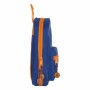 Plumier sac à dos Safta Bleu Orange 12 x 23 x 5 cm