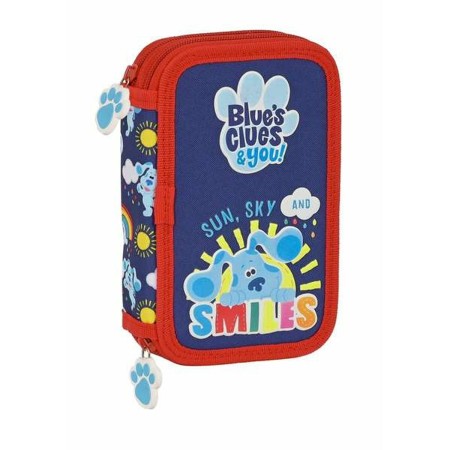 Plumier Doble Blue's Clues Azul marino