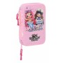 Plumier double Na!Na!Na! Surprise Sparkles Rose clair 12,5 x 19,5 x 4 cm