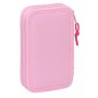 Plumier double Na!Na!Na! Surprise Sparkles Rose clair 12,5 x 19,5 x 4 cm
