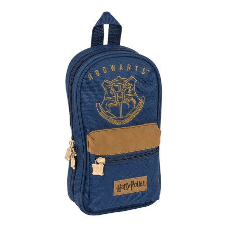 Plumier sac à dos Harry Potter Magical Marron Blue marine 12 x 23 x 5 cm 33 Pièces