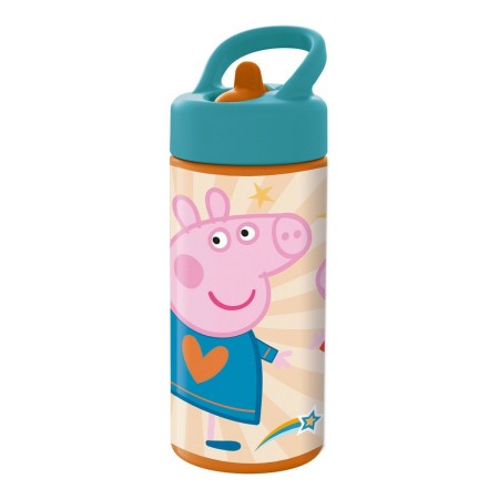 Bouteille d'eau Peppa Pig Having Fun Rose clair 410 ml Plastique